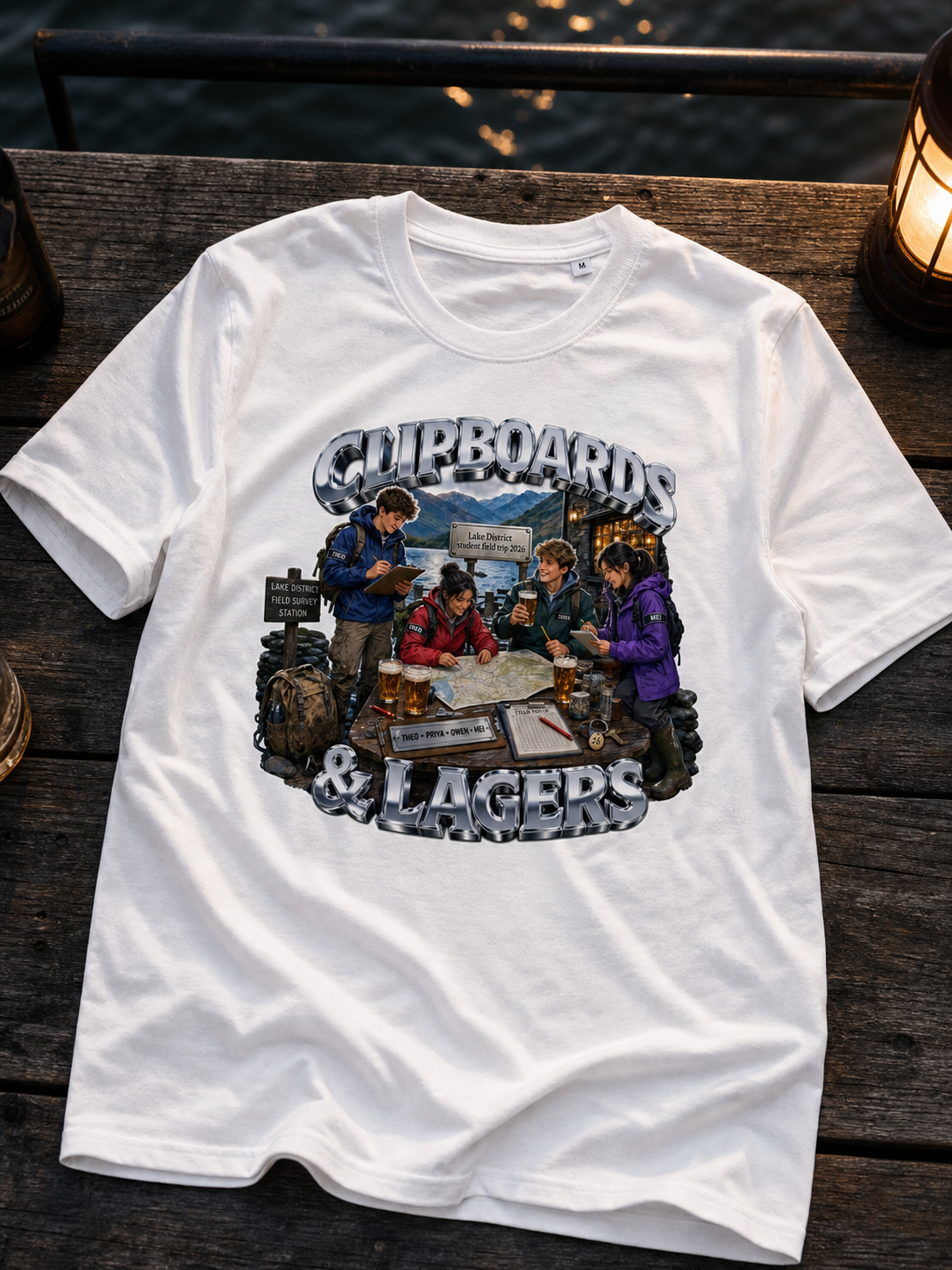Levyo shirt visual for student field trip t shirts