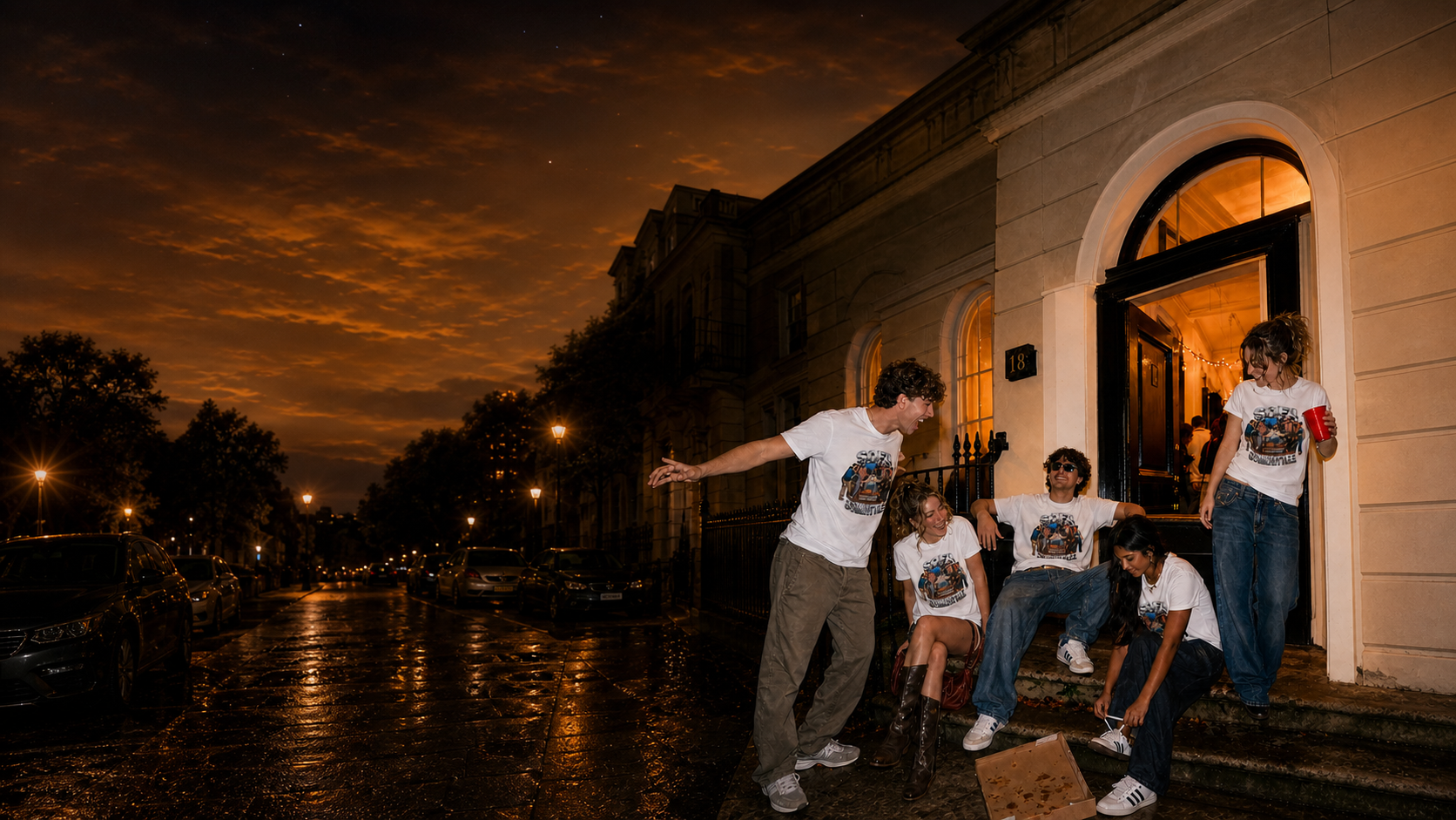 Student House Party T Shirts Levyo shirt visual