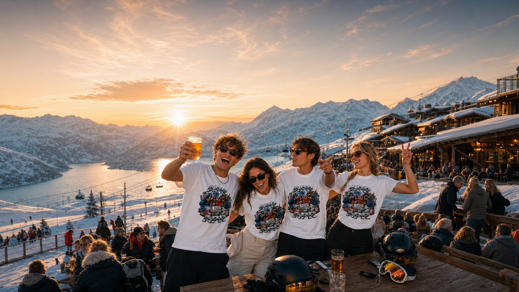 Student SKI Trip T Shirts Levyo shirt visual