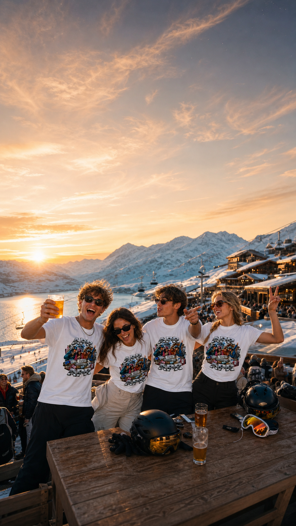 Student SKI Trip T Shirts Levyo shirt visual