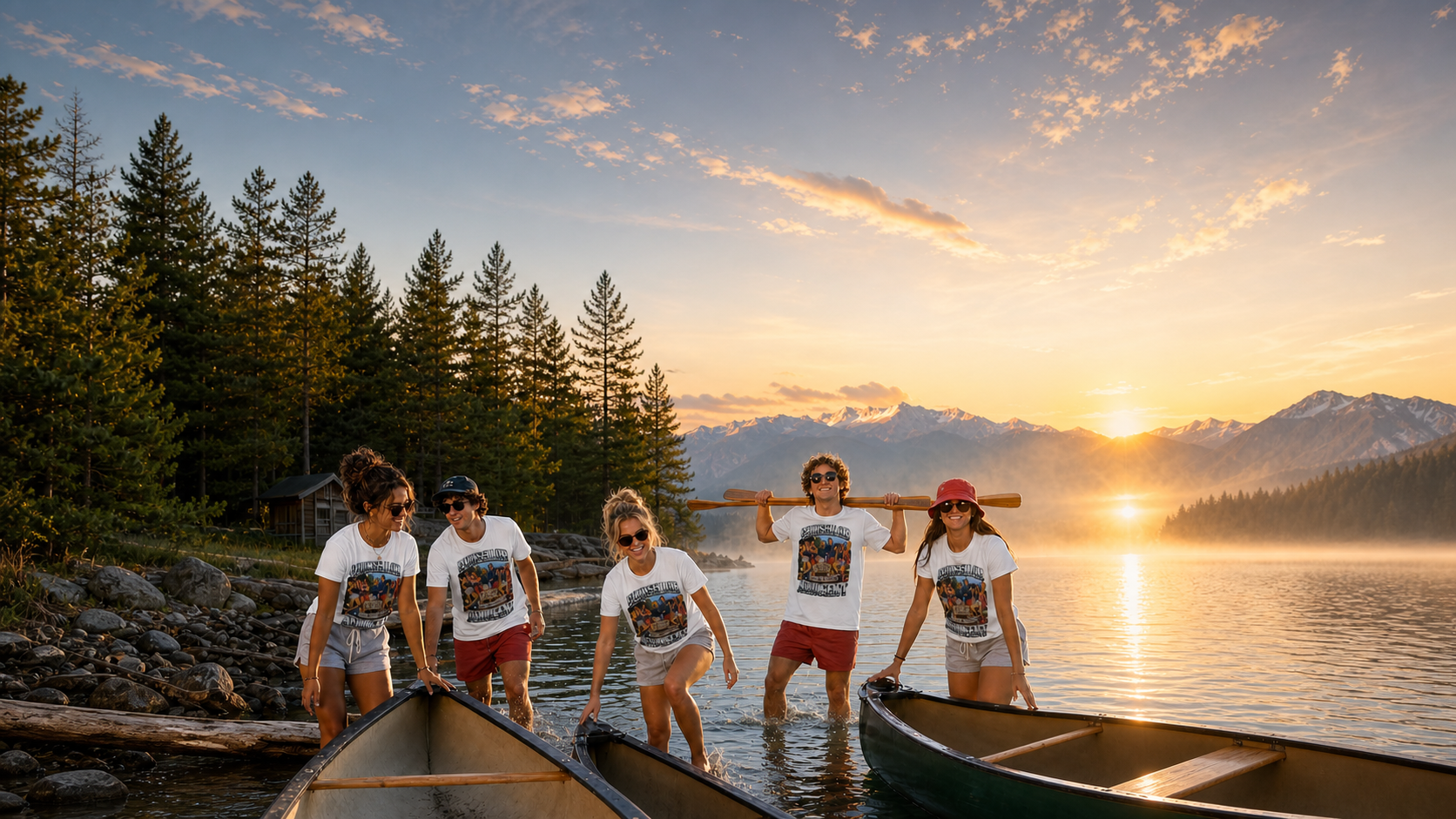 Summer Camp Cabin Crew T Shirts Levyo shirt visual
