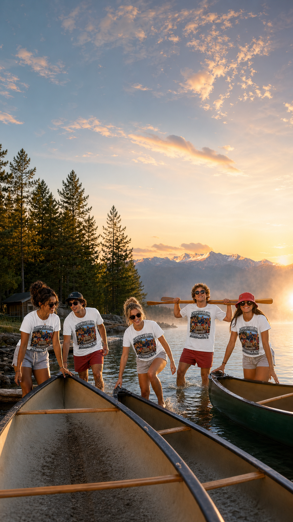Summer Camp Cabin Crew T Shirts Levyo shirt visual