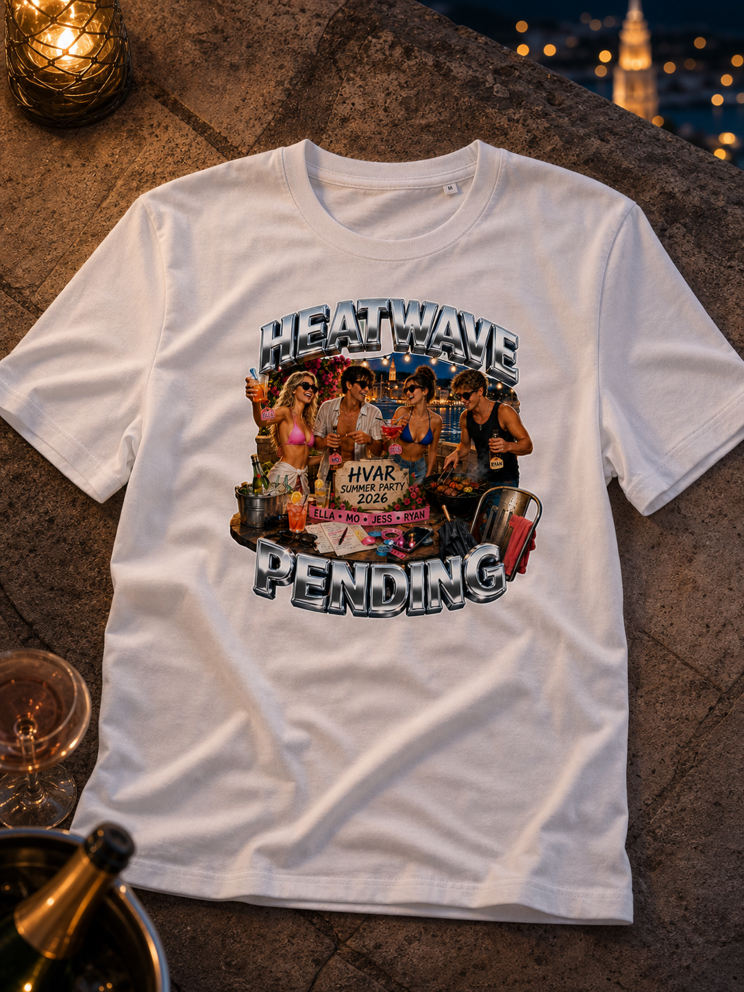 Levyo shirt visual for summer party t shirts