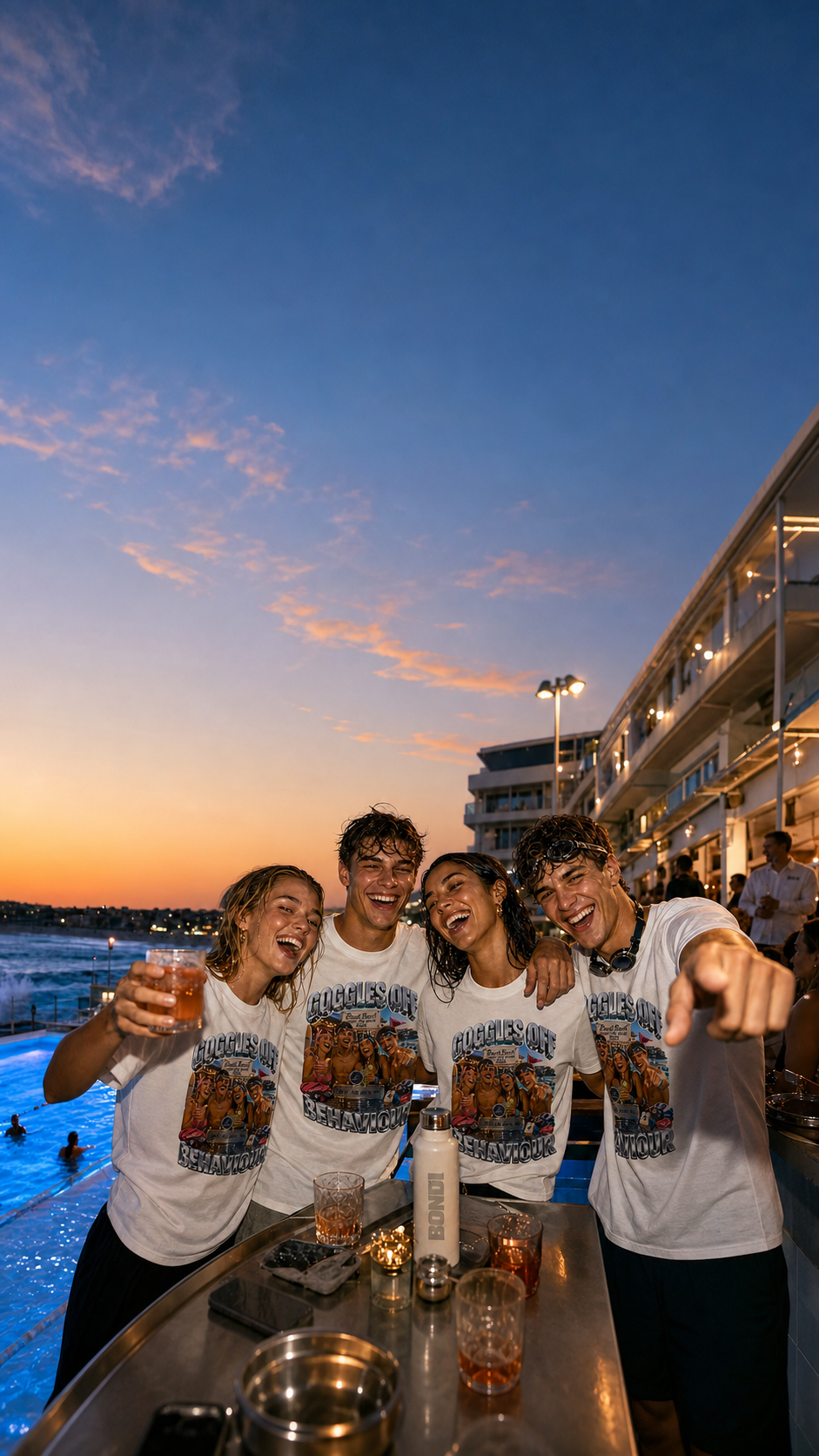 Swim Club Social T Shirts Levyo shirt visual