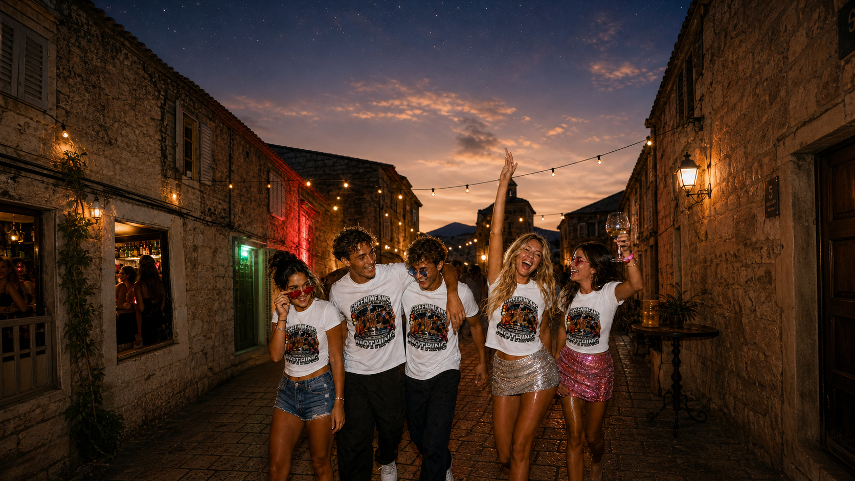 Traffic Light Party T Shirts Levyo shirt visual