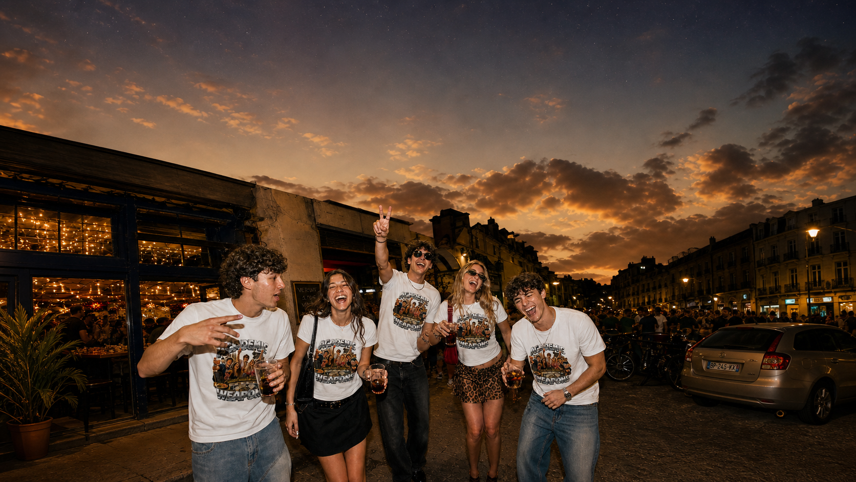 University BAR Crawl T Shirts Levyo shirt visual