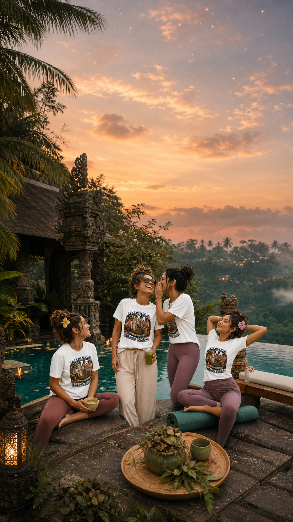 Wellness Retreat T Shirts Levyo shirt visual
