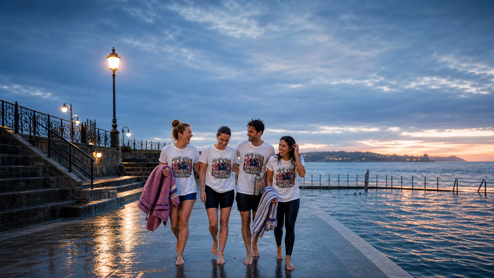 Wild Swimming Group T Shirts Levyo shirt visual