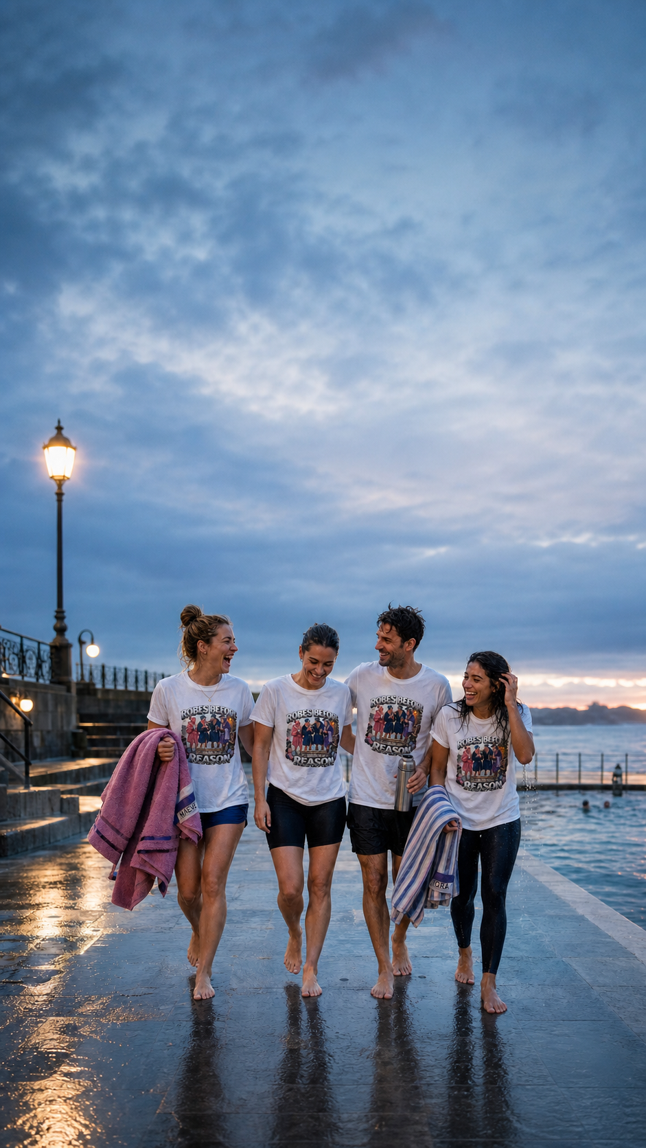 Wild Swimming Group T Shirts Levyo shirt visual