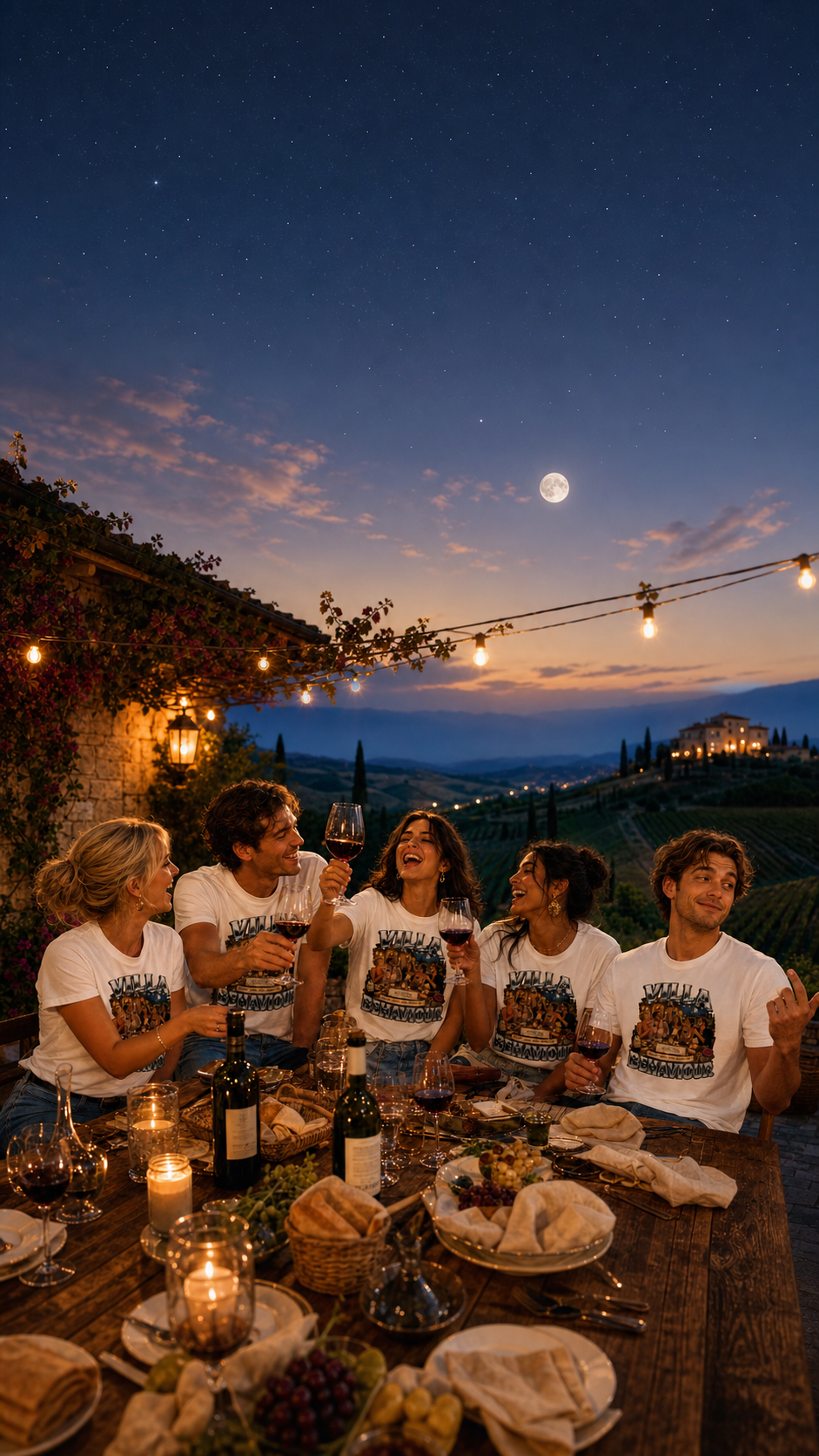 Wine Tasting Night T Shirts Levyo shirt visual