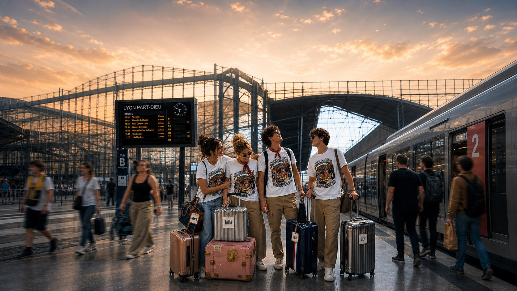 Year Abroad Send OFF T Shirts Levyo shirt visual