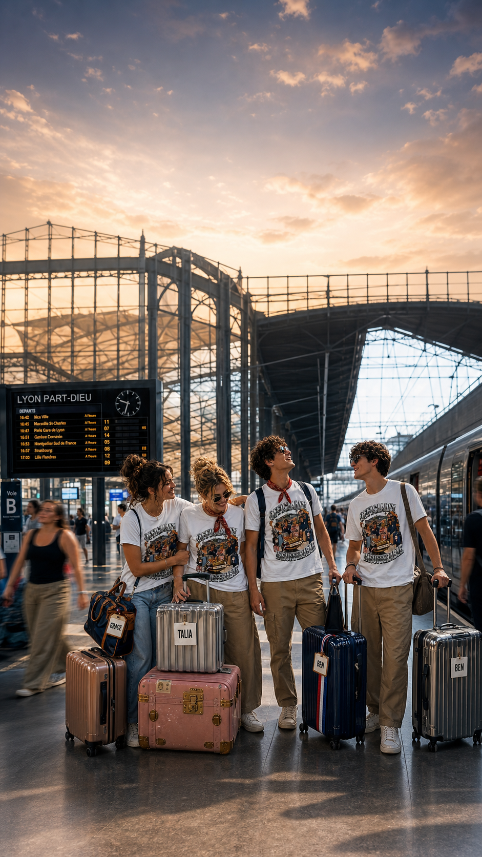 Year Abroad Send OFF T Shirts Levyo shirt visual