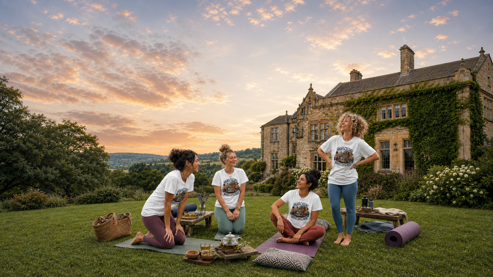 Yoga Retreat T Shirts Levyo shirt visual