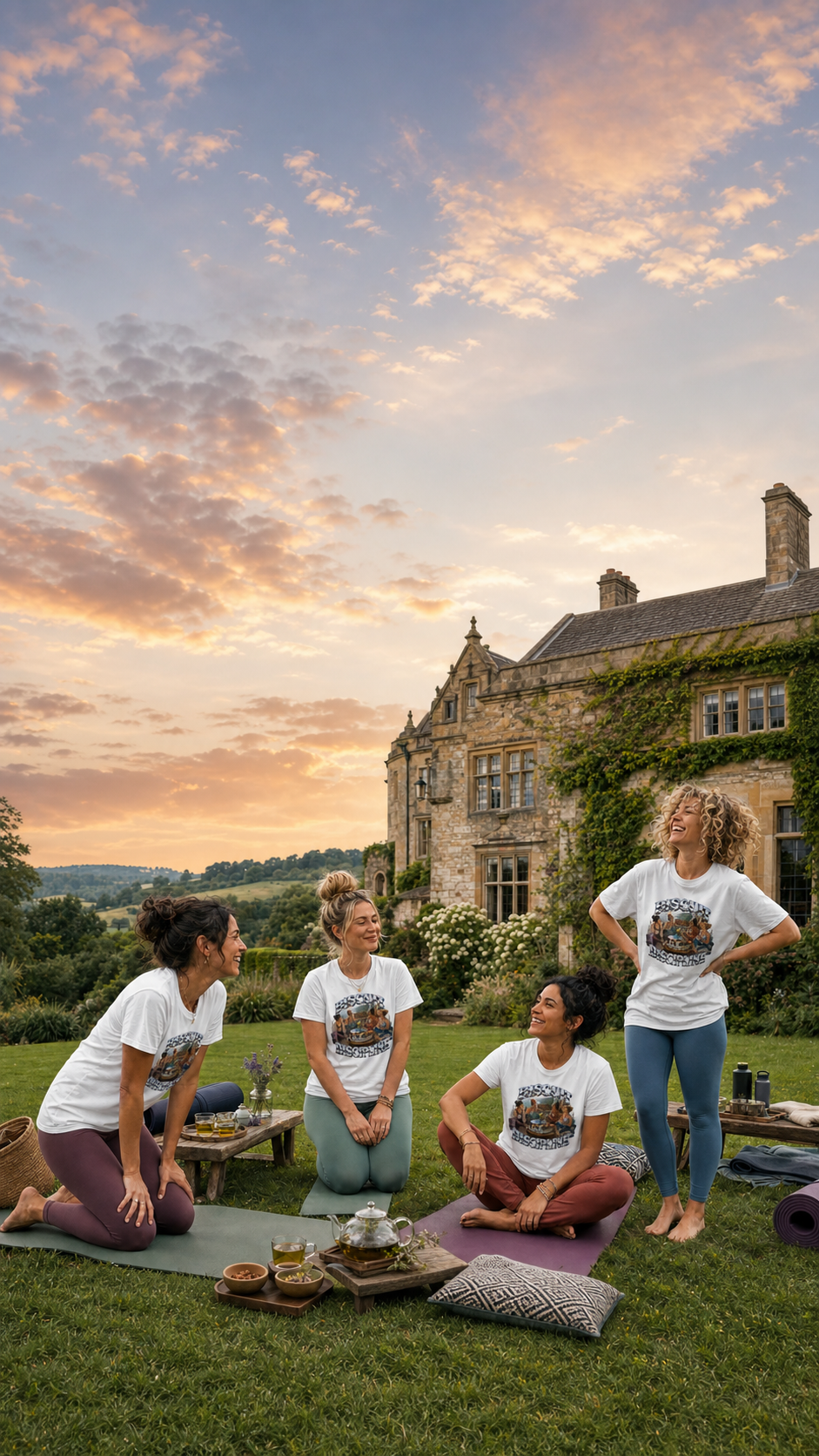 Yoga Retreat T Shirts Levyo shirt visual